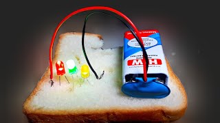 new breadboard simple circuit electronics project [upl. by Elvah]