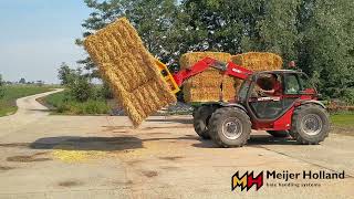 Meijer Holland  🌾 Bale handling systems for hay straw and silage bales [upl. by Francisco]