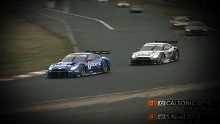 Super GT 2014 Rd1 Okayama Race Day Highlights [upl. by Pirozzo989]