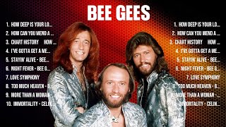 Bee Gees Greatest Hits 2024 Pop Music Mix Top 10 Hits Of All Time [upl. by Nybbor]