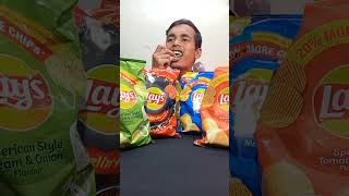 Unlimited Lays chips eating challenge [upl. by Suiddaht]