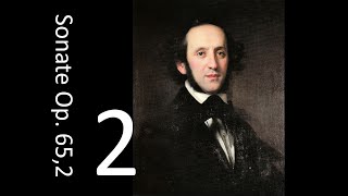 Felix Mendelssohn Bartholdy Sonate Nr 2 cMoll op652 für Orgel [upl. by Ahsiekam]