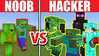 NOOB vs HACKER  MUTANT PRANK [upl. by Neoma]