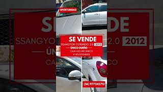 VENTA CAMIONETA SSANGYONG CORANDO [upl. by Nettie]