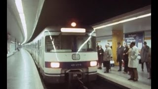 München U Bahn und S Bahnbetrieb 1973 [upl. by Veriee]