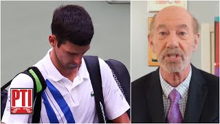 PTI reacts to Novak Djokovic’s default at the 2020 US Open [upl. by Yesiad]