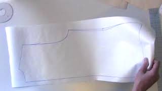 Drafting a No Dart Blouse  Professional Method [upl. by Ahseyk]