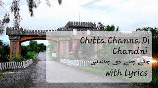 Chitay Chanay Di Chandni with Lyrics [upl. by Inalel194]