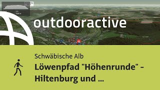 Wanderung auf der Schwäbischen Alb Löwenpfad quotHöhenrundequot  Hiltenburg und Albtrauf pur [upl. by Nylaj460]