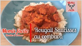 Rougail saucisses au combava au Thermomix facile et rapide [upl. by Carrissa]