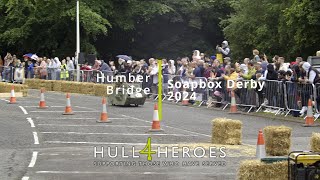 Humber Bridge Soap Box Derby  Hull4Heroes [upl. by Myer538]