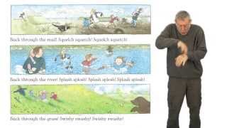 Michael Rosen performs Were Going on a Bear Hunt [upl. by Aniret]