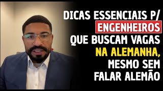 DICAS QUE VOCÊ PRECISA SABER SE QUER CONSEGUIR SUA VAGA NA ALEMANHA MESMO SEM FALAR ALEMÃO [upl. by Nitsrik]