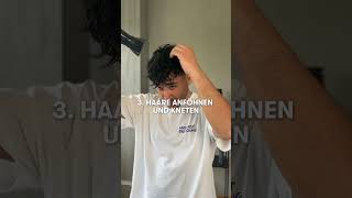 HOW TO Lockensystem stylen ✂️ hairloss hairsystem curlyhair curlyhairstyles hairtutorial [upl. by Nussbaum670]