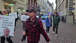 Fulda Hessen für Frieden🕊 mit Russland🇷🇺 und für die AfD💙 21124 [upl. by Kellsie]