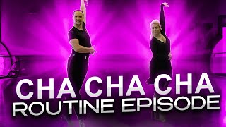 Cha Cha Cha Basic amp Advanced Routine ここで日本語字幕  Ballroom Mastery TV [upl. by Mika]