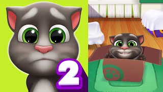 My Talking Tom 2 Tutorial Vs My Talking Tom 2 Vs My Talking Tom Baby 2  Video Gameplay [upl. by Eppesuig210]