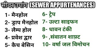 सीवर उपांग सीवर साज सामान मैनहोलlamp hole sewer appurtenances catch basin plumbing services [upl. by Garnes827]