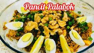 Pancit Palabok Pinoy recipe Filipino food [upl. by Mcevoy874]