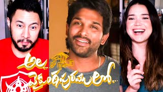 ALA VAIKUNTHAPURRAMULOO  Allu Arjun  Pooja Hegde  Trivikram  Thaman S  Trailer Reaction [upl. by Tierney]