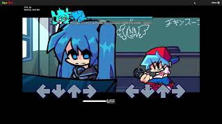 fnf hatsune miku project funkin gameplay [upl. by Anelrahs]