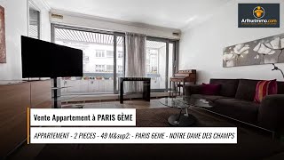 Vente Appartement à PARIS 6ÈME  679000 € [upl. by Arella]