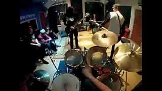 Fozzy  Sandpaper  Drum CamFull Band Cover [upl. by Deloris]