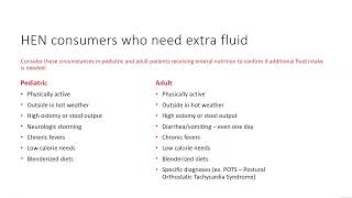 Fueling your engine with enteral nutrition Making wise choices around hydration and feeding [upl. by Maurice]