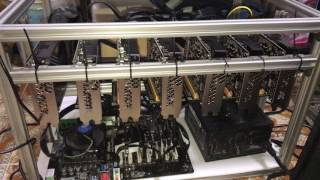 Mining using ASRock H110 PRO BTC [upl. by Matland]