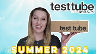 Test Tube Beauty Box  Summer 2024 [upl. by Dnartreb152]