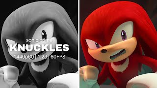 Knuckles The Echidna Sonic Prime  Clips For Edits  4K60FPS [upl. by Robma]