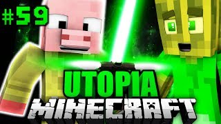 Das NEUE PLASMA LICHTSCHWERT  Minecraft Utopia 059 DeutschHD [upl. by Esinrahs4]