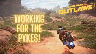 Stealing information for the PYKE SYNDICATE in STAR WARS OUTLAWS [upl. by Neerod]