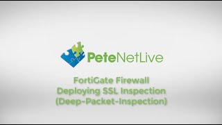 Fortigate Deep Packet SSL Inspection [upl. by Melar]