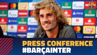 BARÇA  INTER  Antoine Griezmanns full press conference [upl. by Lotsyrc]