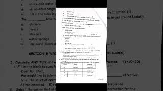 10th Class English preboard Exam KV Question paper 2024english10thclasskvquestionpaperpreboard [upl. by Ennaira]