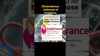 La minute Endometriose traitement et fondations  femmes endometre inflammation shorts [upl. by Elok611]