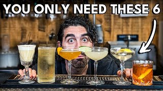 The ONLY 6 Cocktails You Need To Know [upl. by Jehiah]