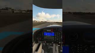 Landing at Helgolandmfs2020 msfs2020 msfs aviation flight flightsimulator flightsim landing [upl. by Anailli45]