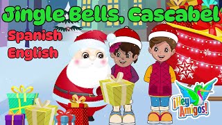 Christmas Navidad Songs in Spanish Jingle Bells Cascabel [upl. by Adaran928]