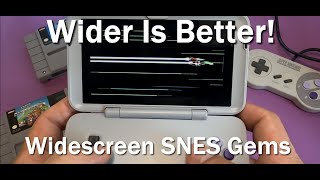 Widescreen Super Nintendo Gems [upl. by Moersch695]