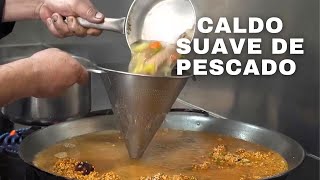 Fumet Suave para Paella de Marisco como hacerlo [upl. by Anal326]