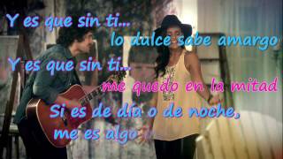 Sin Ti  Tommy Torres amp Nelly Furtado Letra HD [upl. by Cross]