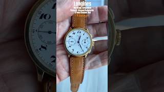 LonginesHeritage Avigation vintage shortsfeed swisswatches youtubeshorts b2k longines [upl. by Anialad]