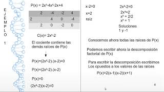 Descomposición factorial de funciones polinómicas grado 3 [upl. by Ardiedak]