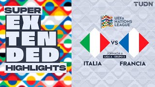 SUPER EXTENDED HIGHLIGHTS  Italia vs Inglaterra  UEFA Nations League 2024  TUDN [upl. by Friedrich]