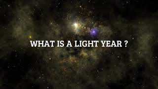 what is a lightyear   Distance of lightyear [upl. by Mavra]