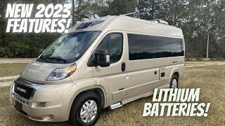 2023 Roadtrek Zion Best Camper Van Life on A Ram Promaster [upl. by Dorice]