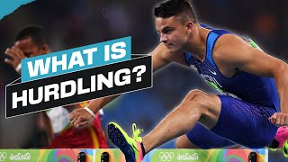 What is Hurdles  What is Hurdles in Athletics  Hurdling Track and Field [upl. by Wilhide]