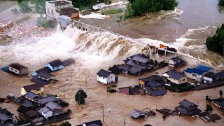 Half Sunk Flash Floods even in Madrid Spain due to Hurricane Dana [upl. by Sitoiganap11]